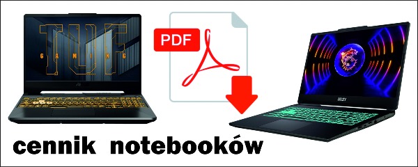 cennik notebooków